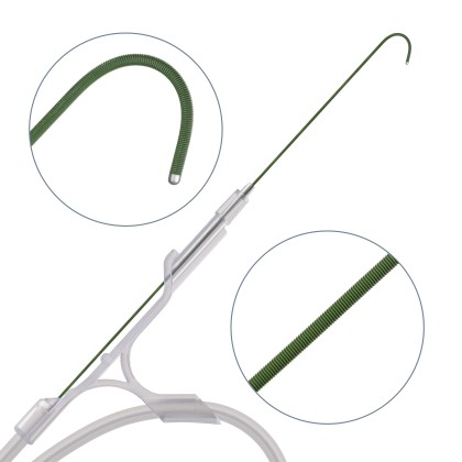 Urology guidewires with PTFE coating J-type tip