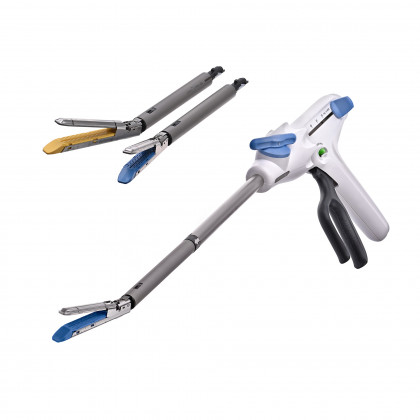 Endoscopic Linear Cutter Staplers for Cartridges with Three-level Staple Height Size