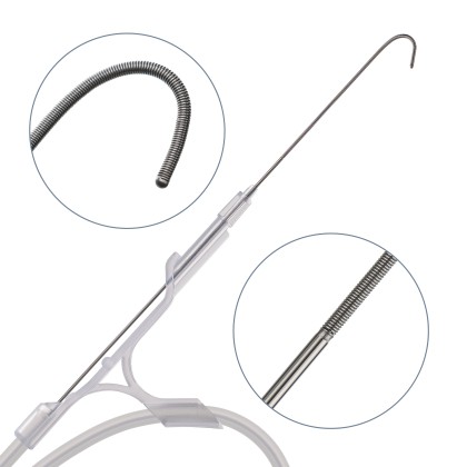 Urology Lunderquist guidewires with hydrophilic coating J-type tip