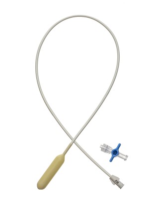 Rectal single lumen urodynamic catheter
